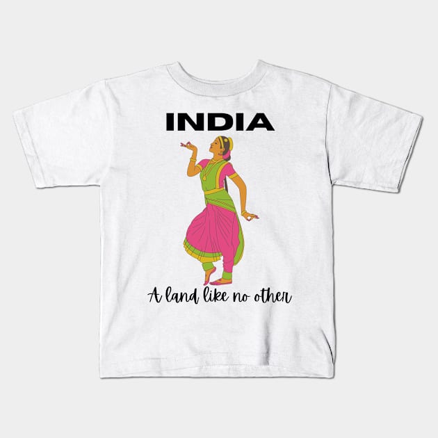 India a land like no other | I love India Kids T-Shirt by TheMugzzShop